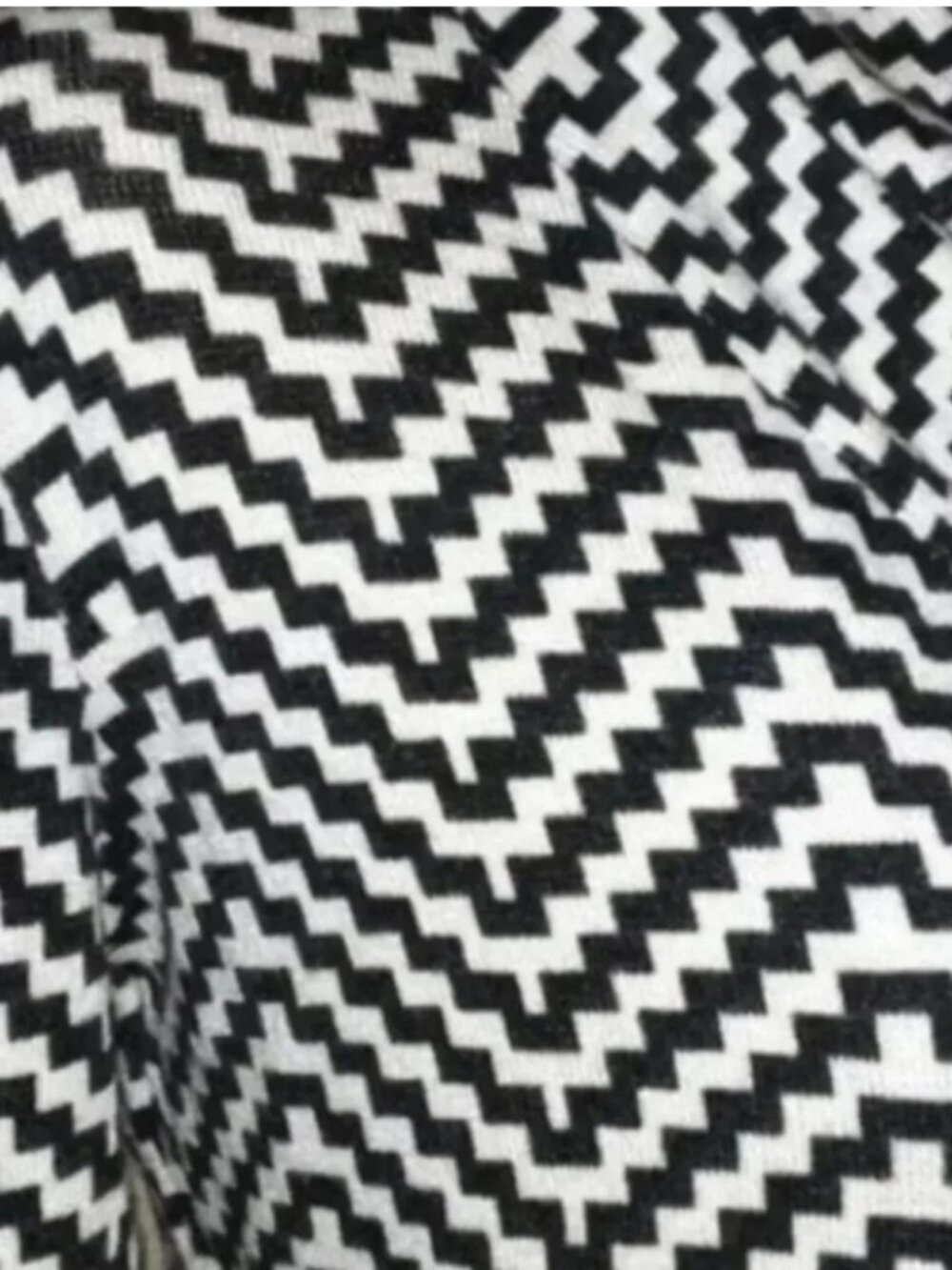 Black & White Cardigan Sweater by The Limited - Picture 5 of 6